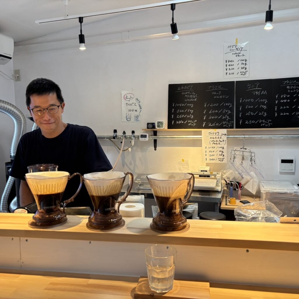 ヨシダ珈琲豆店 店主