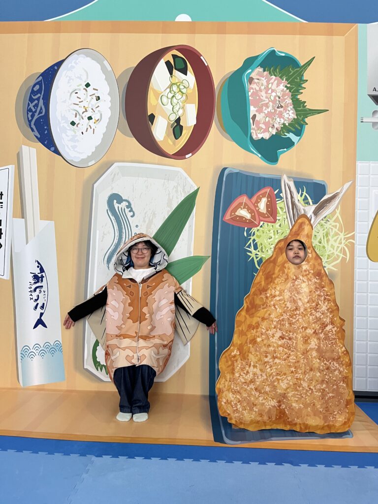 伊豆・三津シーパラダイス 「あじっこパラダイス」食卓