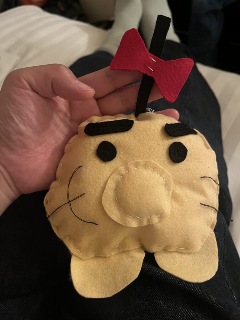 手作り MOTHER2キャラクター どせいさん