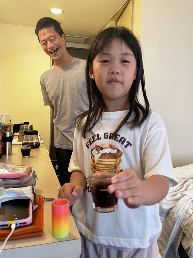 静岡ホテル あかりが淹れてくれた珈琲