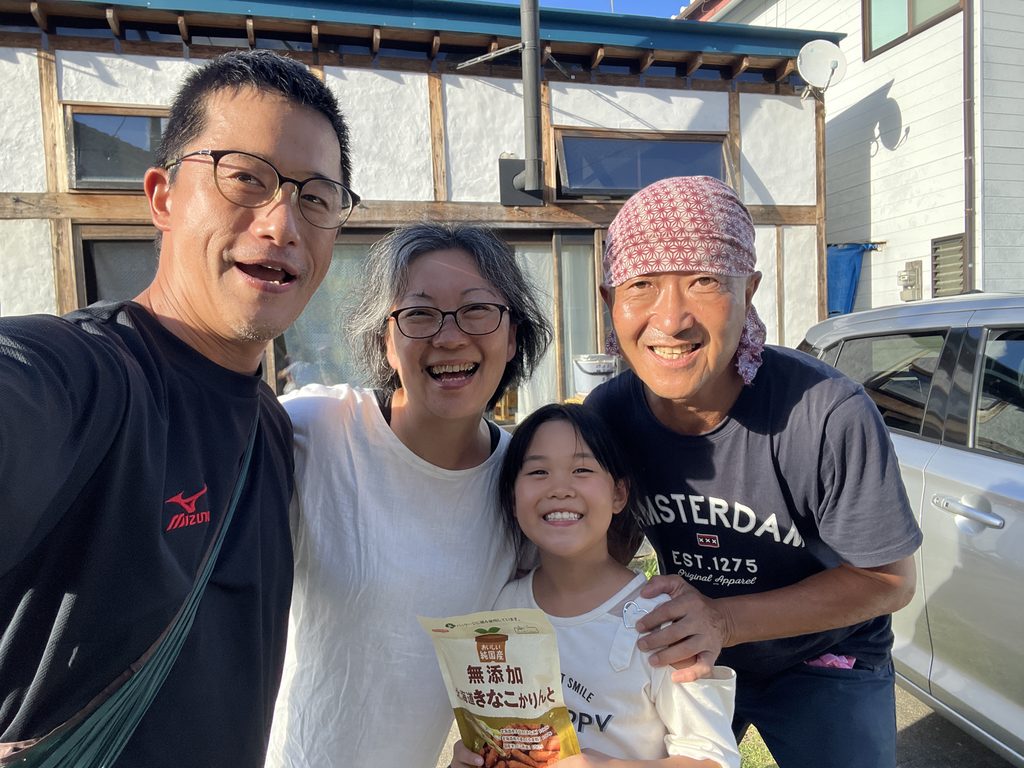 松本英揮さんと吉田家