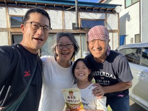 松本英揮さんと吉田家