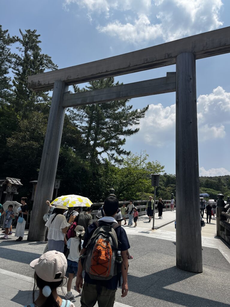 伊勢神宮(内宮)鳥居