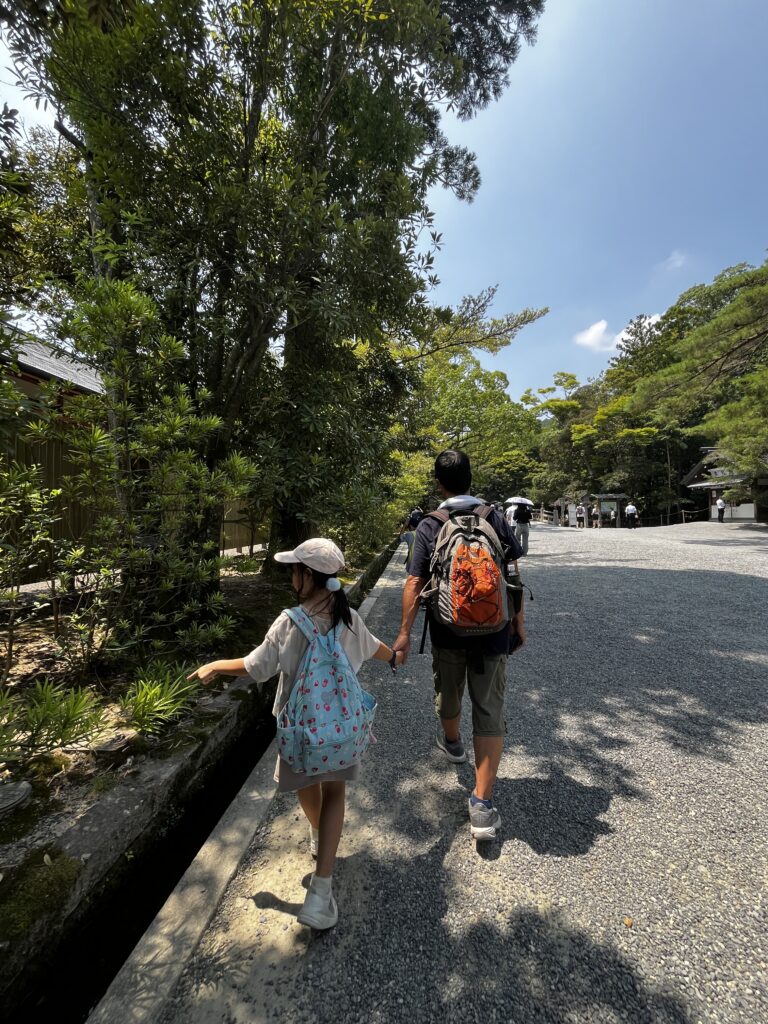 伊勢神宮内宮 参道