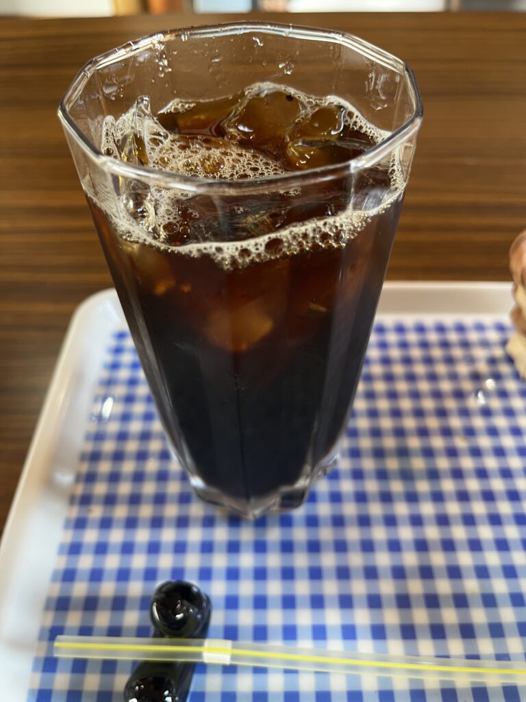 柳生 カフェ アイスコーヒー
