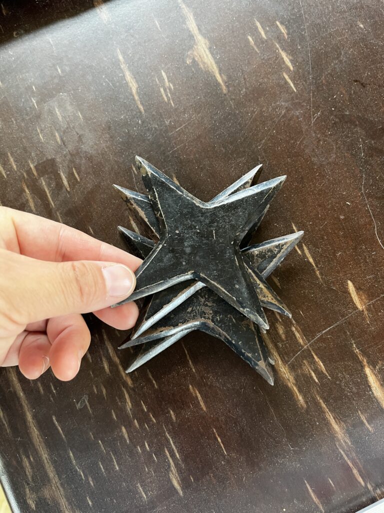 奈良 忍者体験 本物の手裏剣