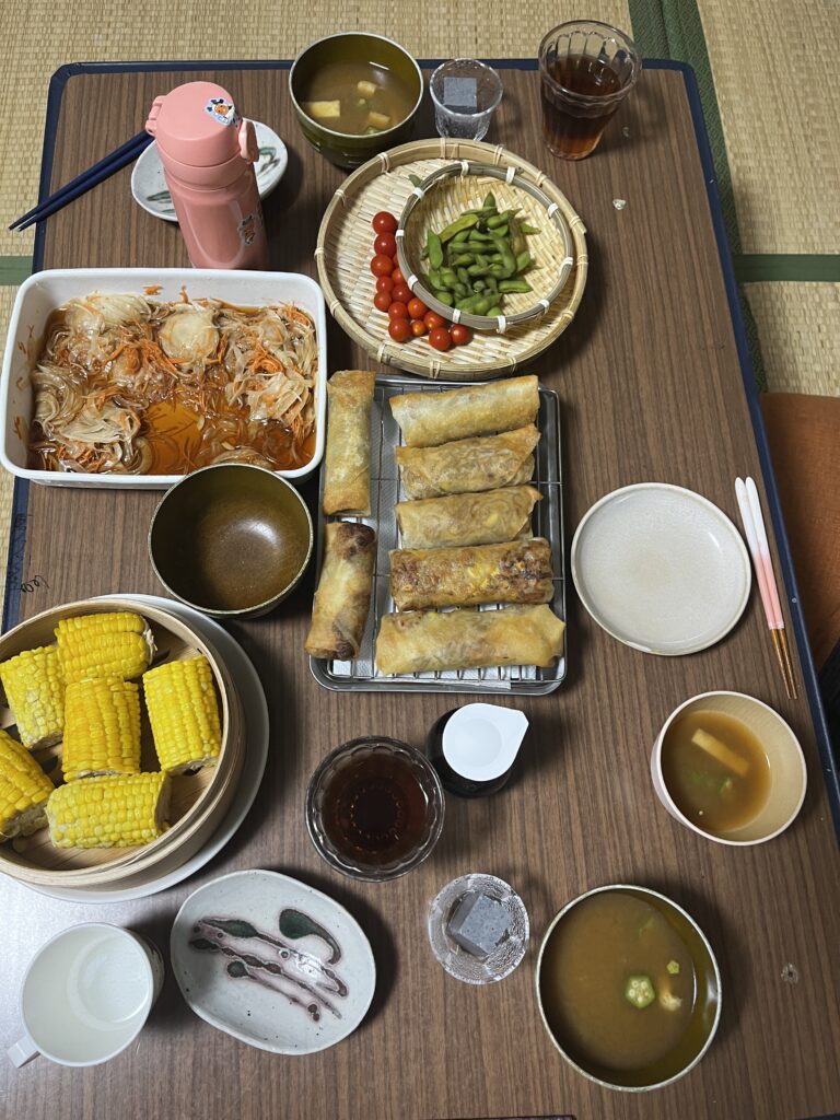 夕飯風景