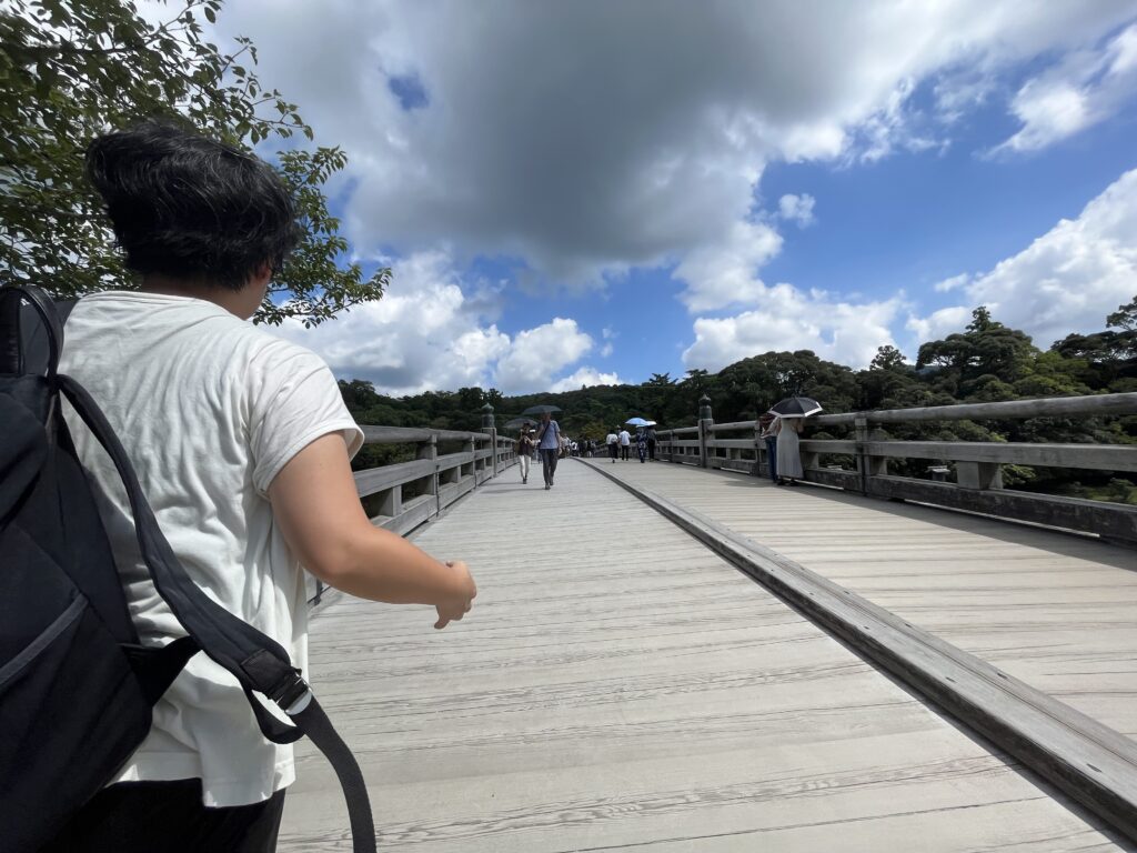 伊勢神宮内宮 橋