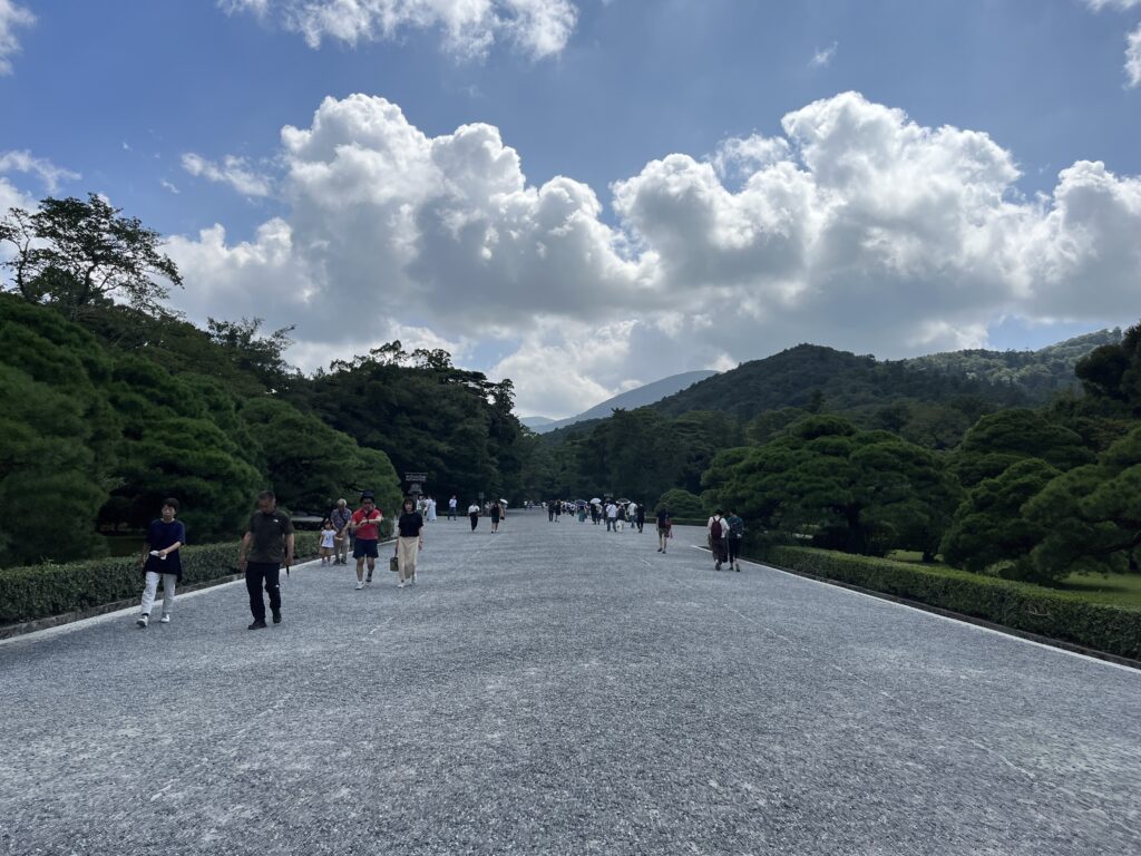 伊勢神宮内宮 参道