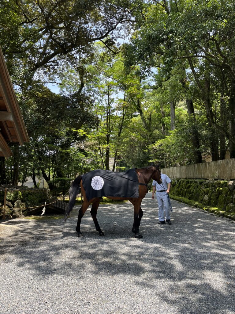 伊勢神宮内宮 神馬