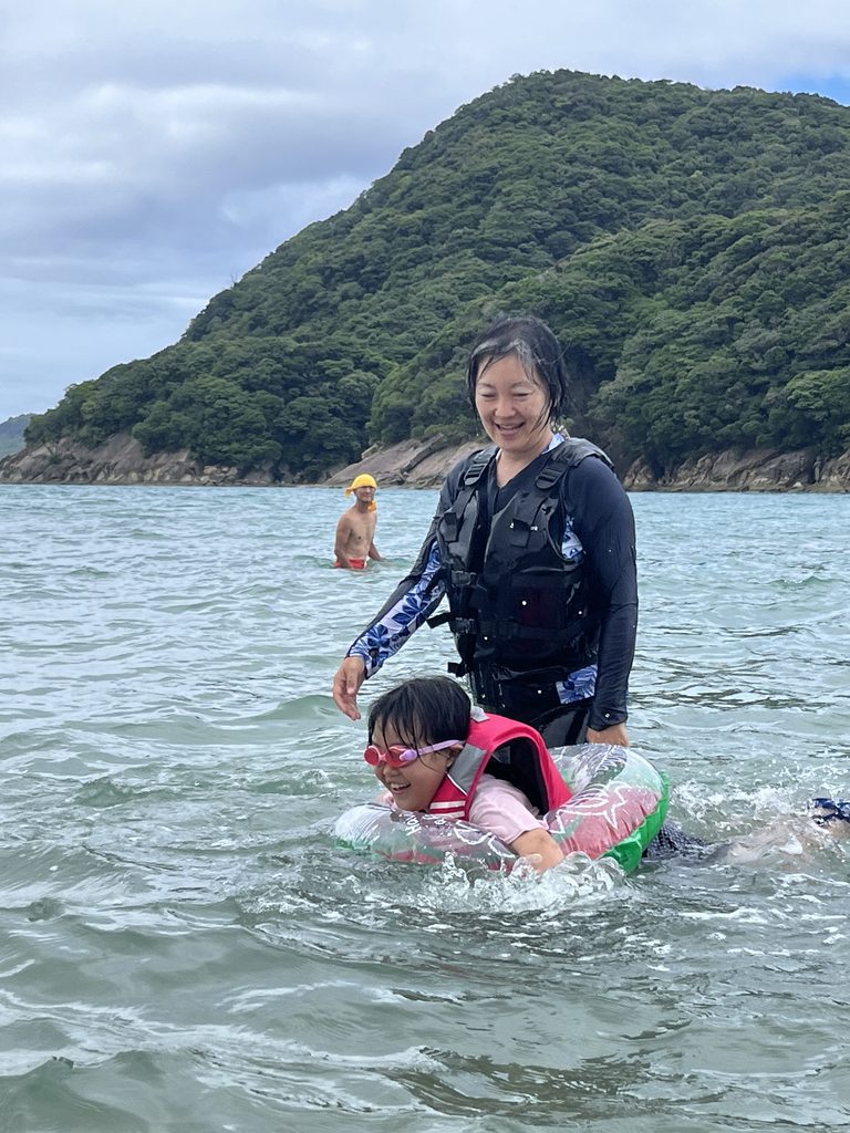 宮崎 幸島が見える海