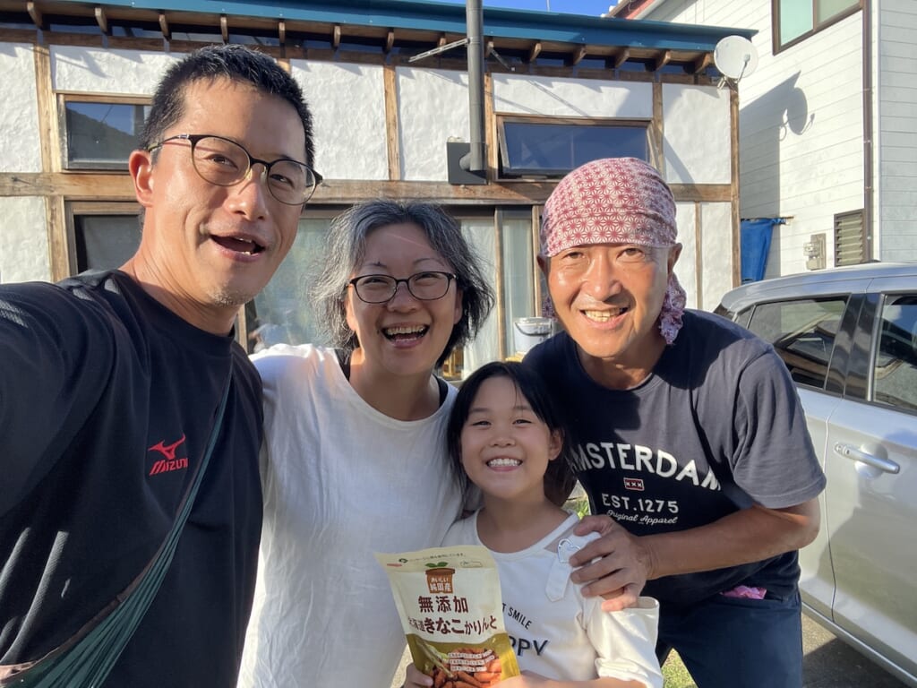 松本英揮さんと吉田家