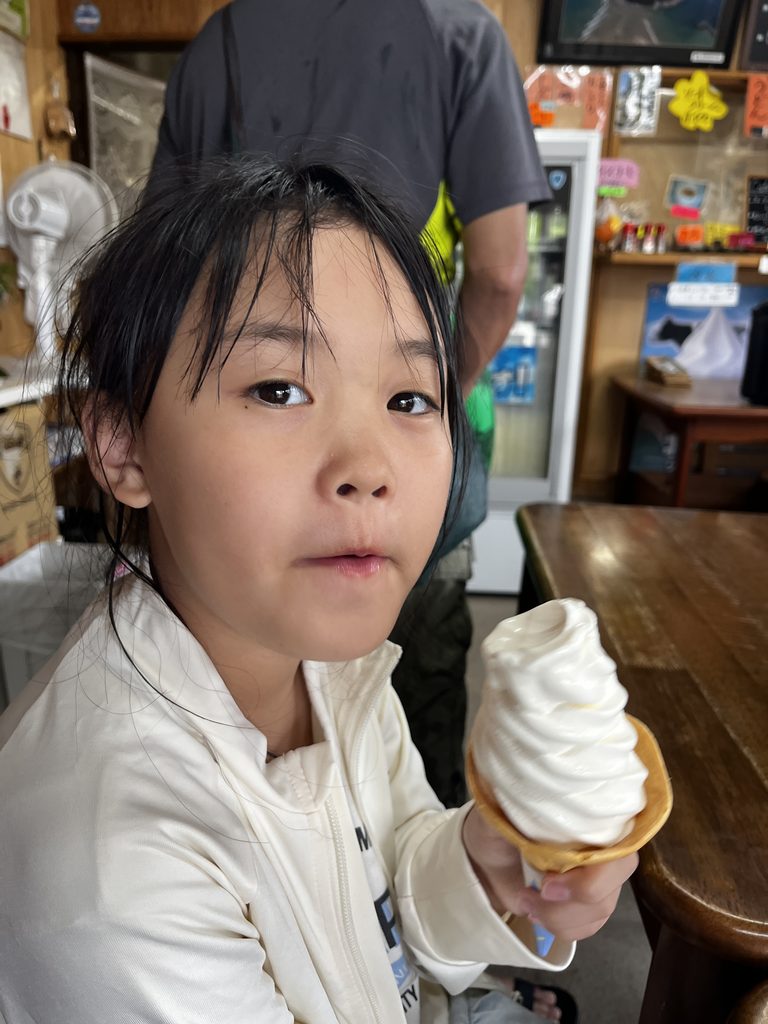幸島 浜の店 ソフトクリーム