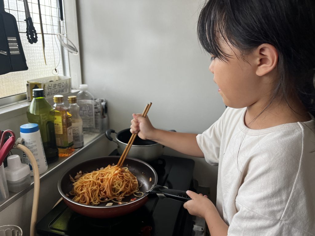 初めてのパスタ作り